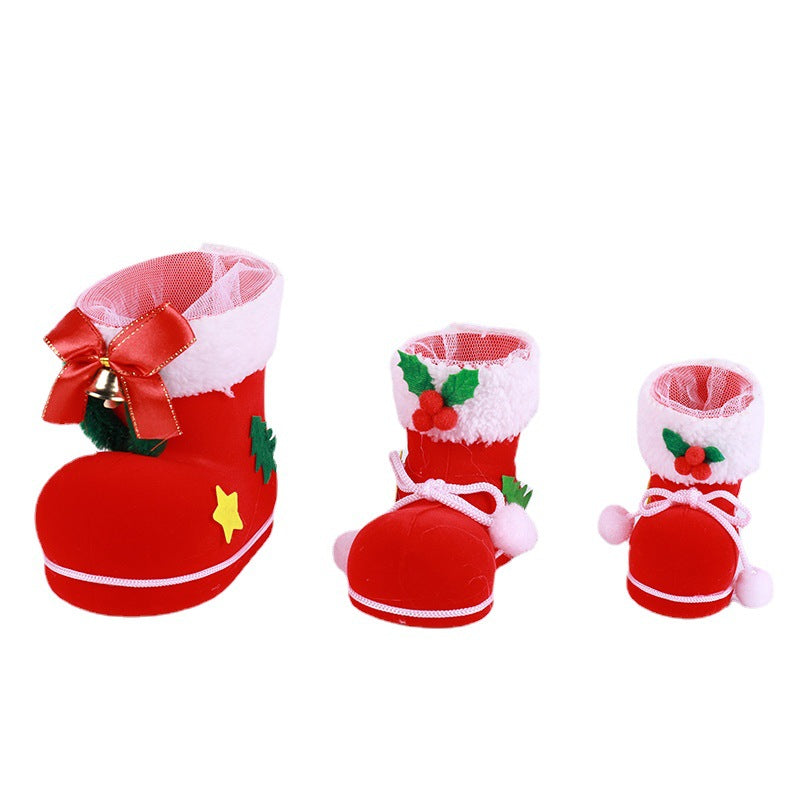 Dekorativer Mini Weihnachtsstiefel Brehn