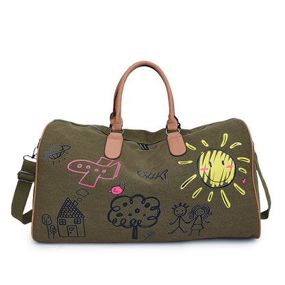 Kreative Kunst-Detailierte Sport Duffel Tasche