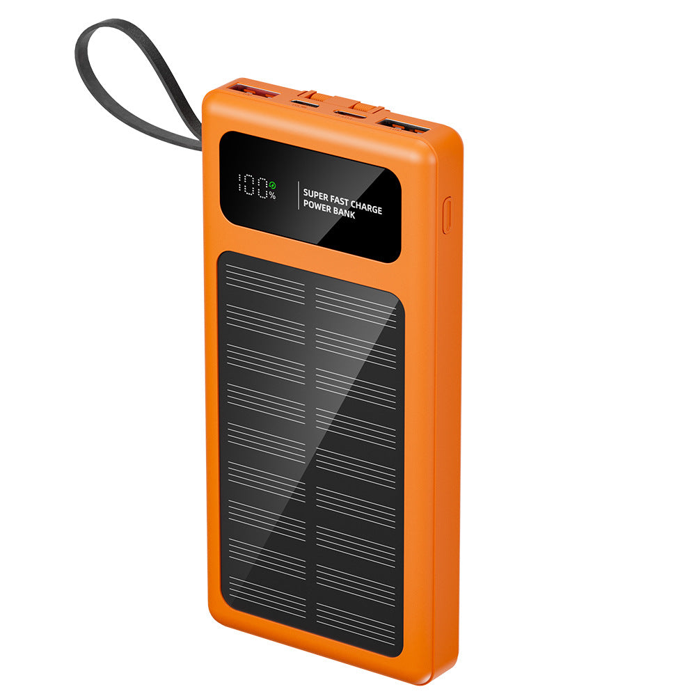 Solar Powerbank mit Intelligenter Schnellladefunktion Brehn