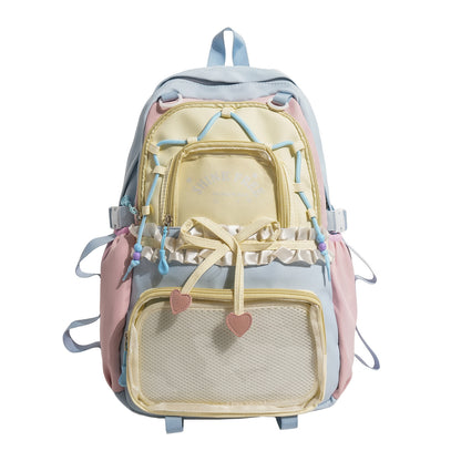 Stylische Multi-Compartment Mode Rucksack Brehn