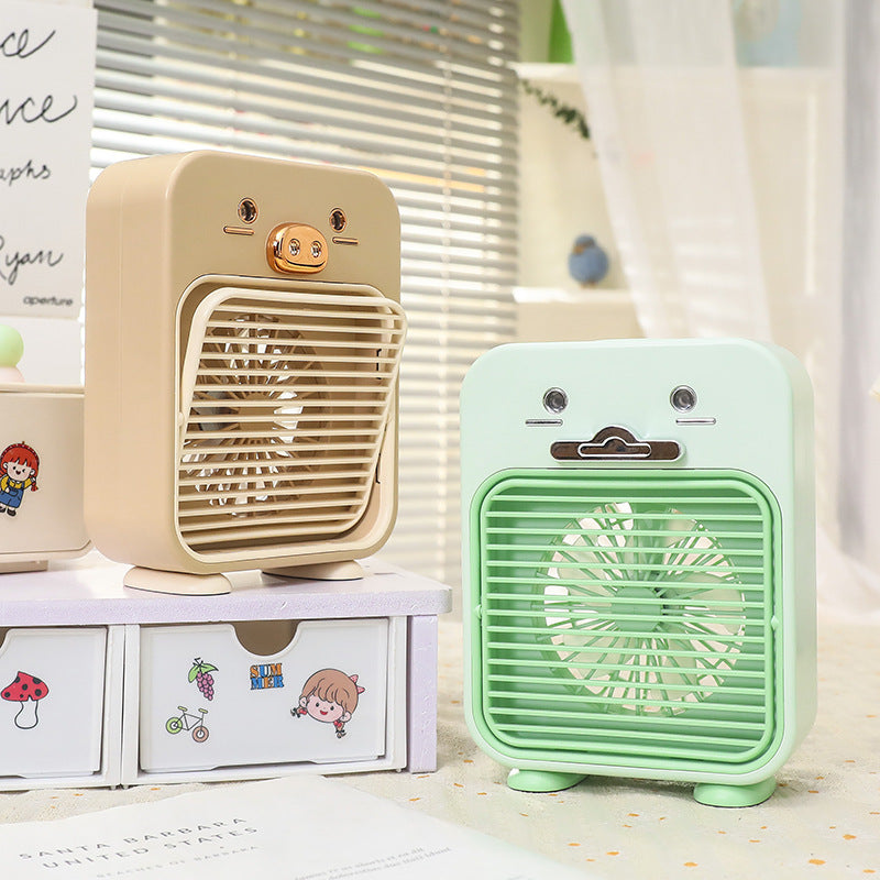 Tragbarer Mini Ventilator für Damen mit Tierdesign Brehn
