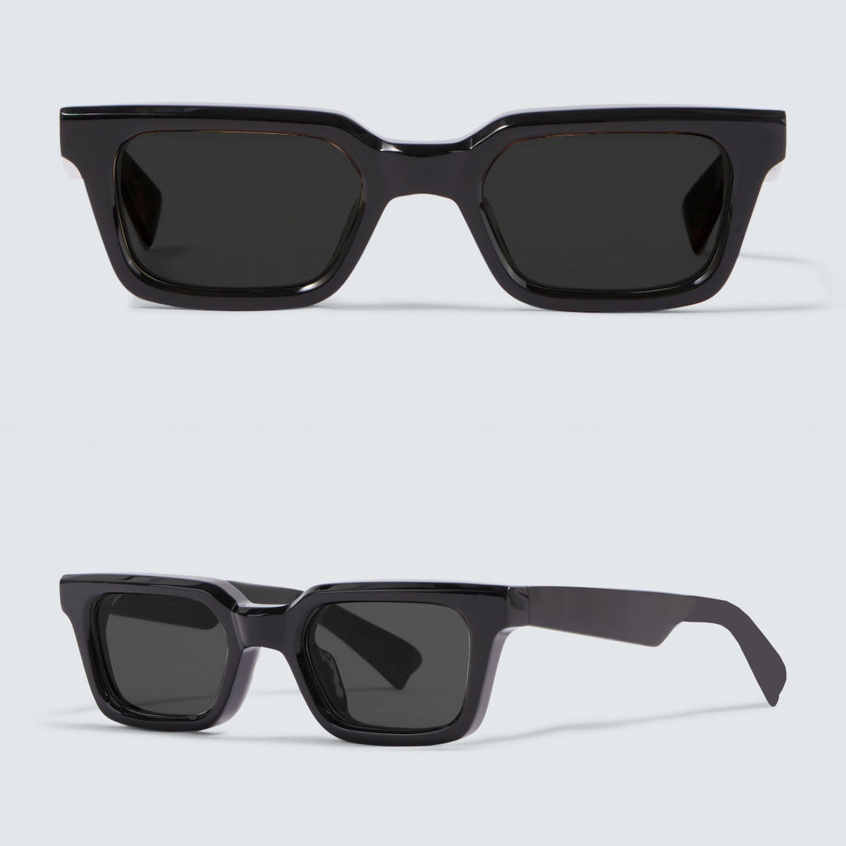 Damen stylische Sonnenbrille im modernen Quadrat-Design mit polarisierten Gläsern Brehn