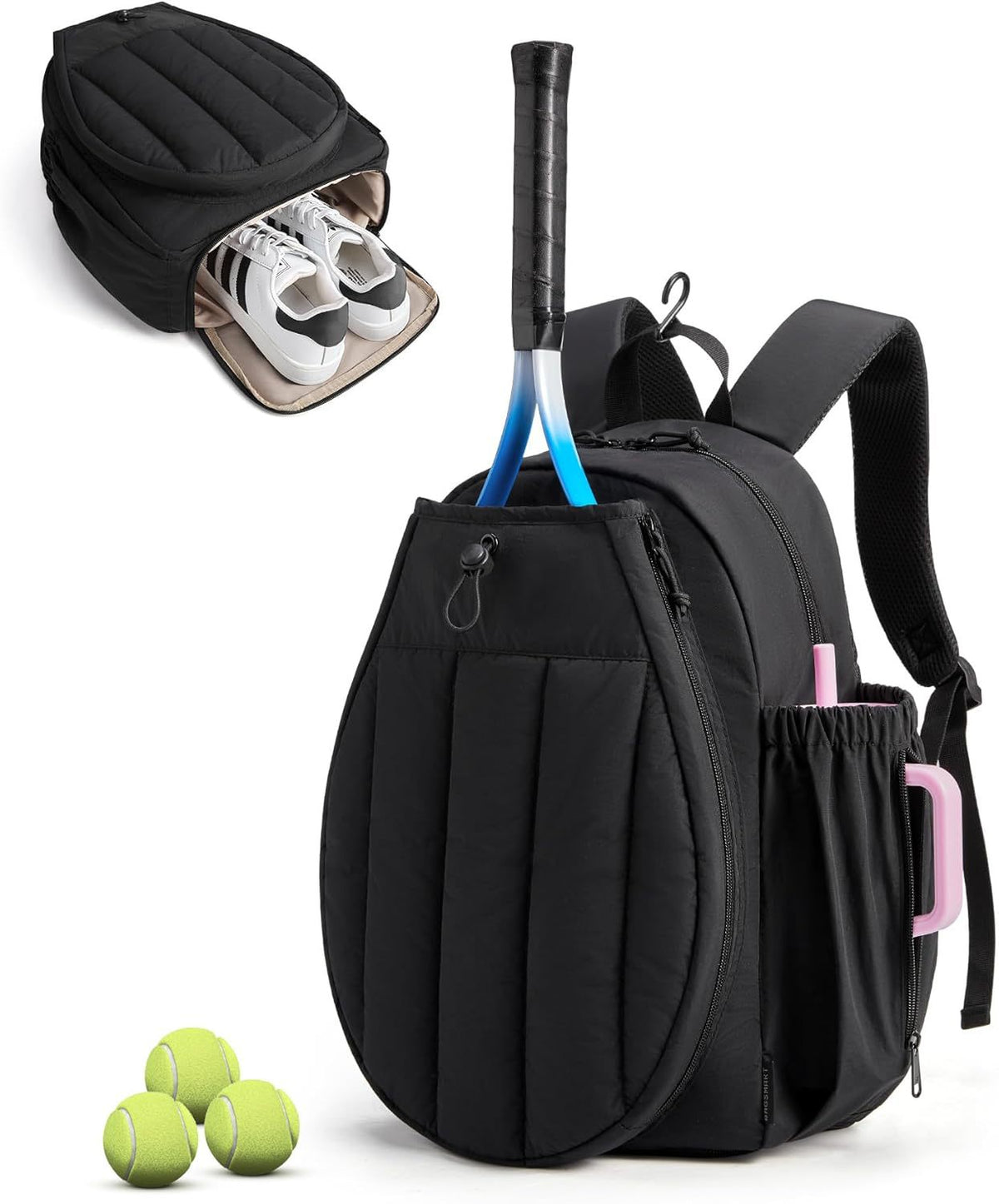 Tennisracket-Aufbewahrung Rucksack Brehn