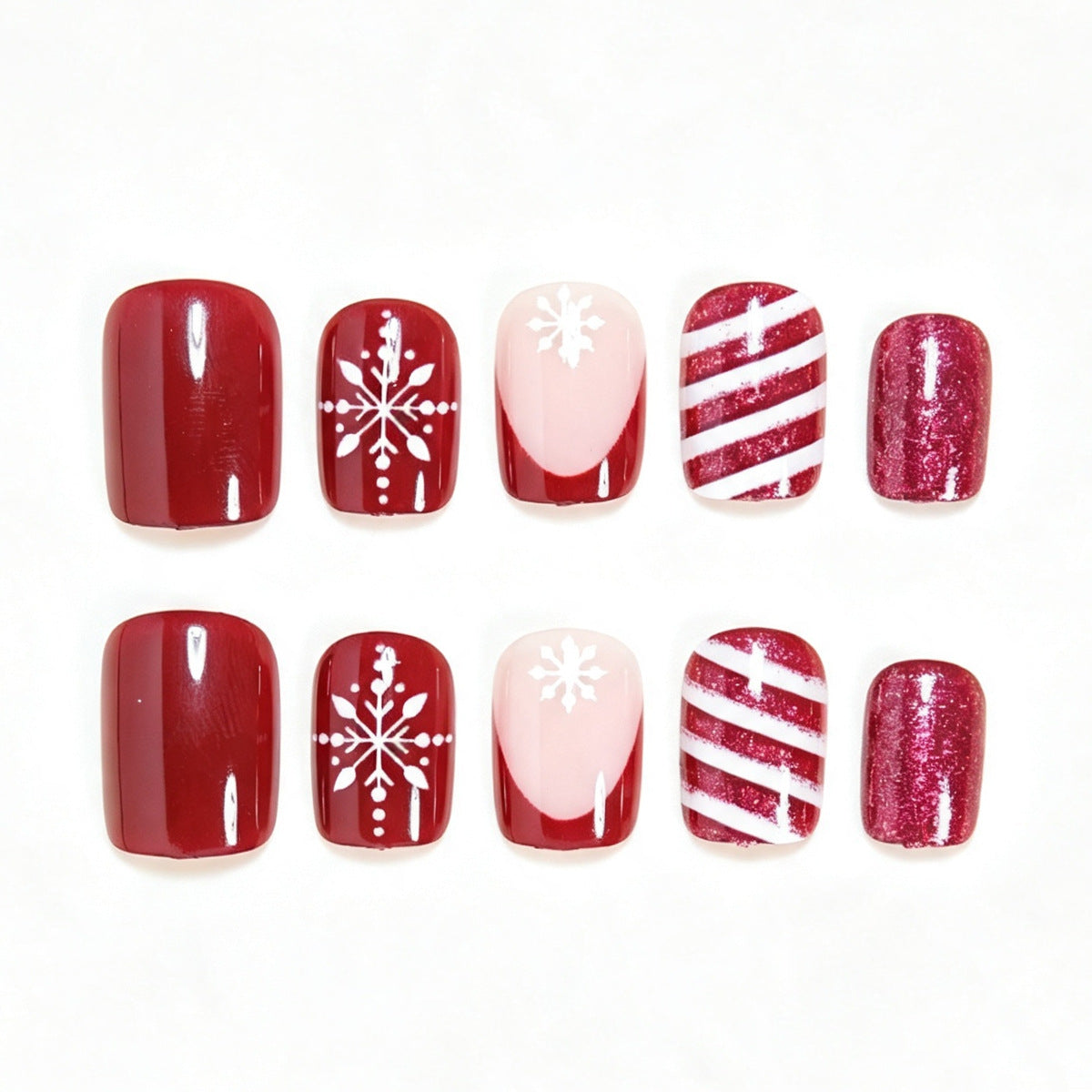 Festliches Feiertags-Themen-Nagelkunst-Set Brehn