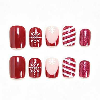 Festliches Feiertags-Themen-Nagelkunst-Set Brehn