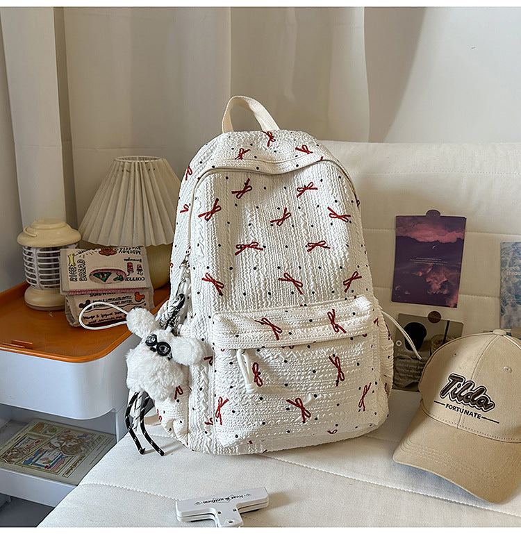 Niedlicher mit Schleife verzierter Rucksack Brehn