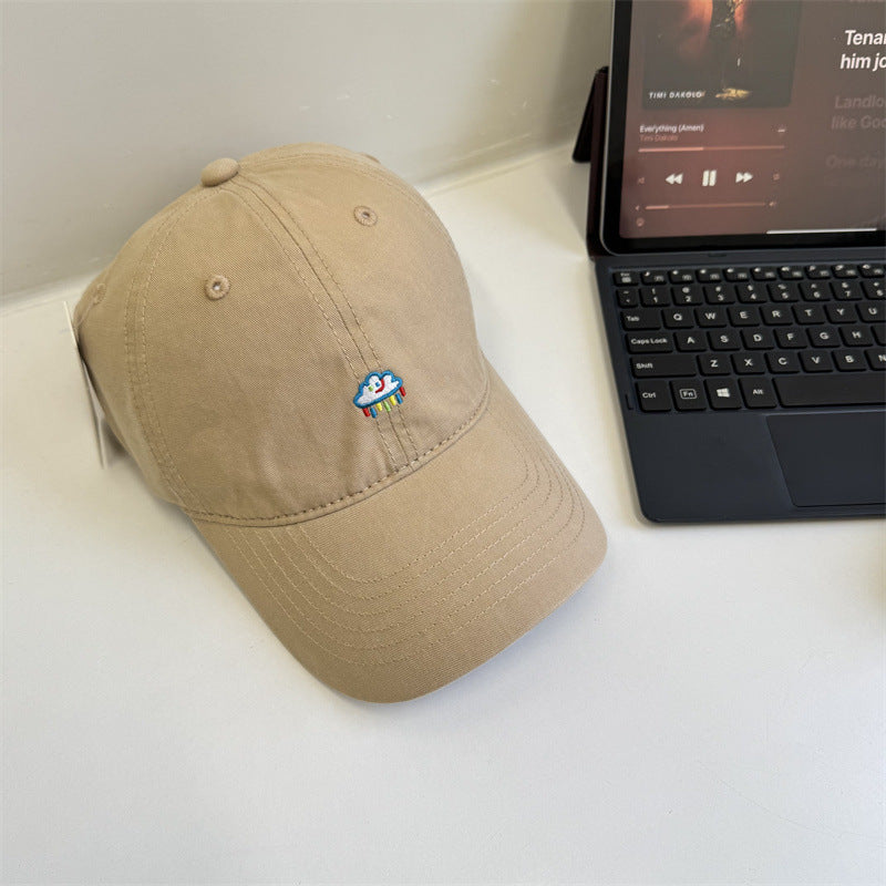 Frauen Bestickte Baumwolle Dad Hat Brehn