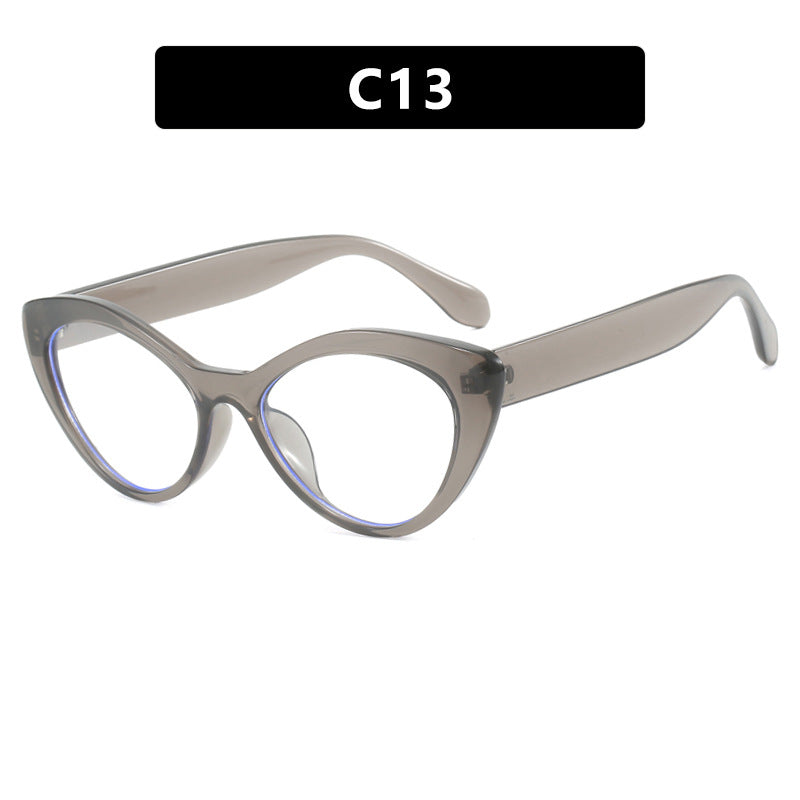 Damen kreative Cat-Eye Brille Brehn