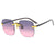 Damen oversized Sonnenbrille mit einzigartigen Designelementen Brehn