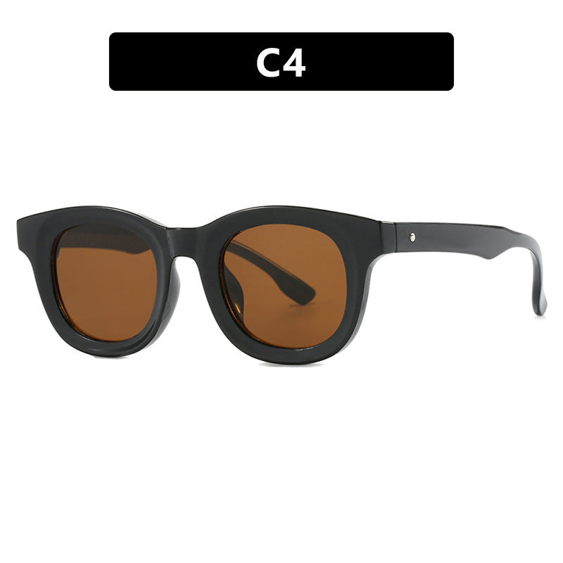 Damen trendige oversized Sonnenbrille mit markantem Design Brehn
