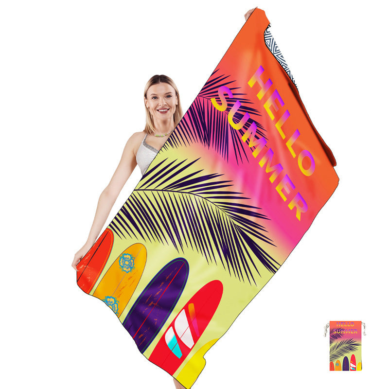 Multifunktionales Strandtuch im kreativen Mandala-Design Brehn