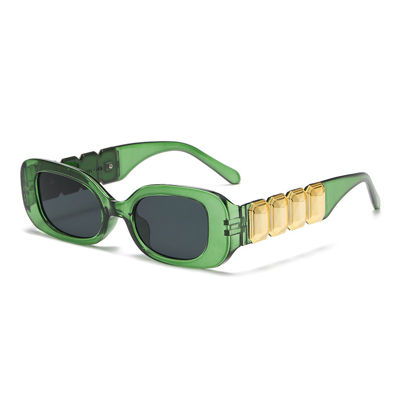 Damen modische Sonnenbrille mit glamourösem Rahmen Brehn