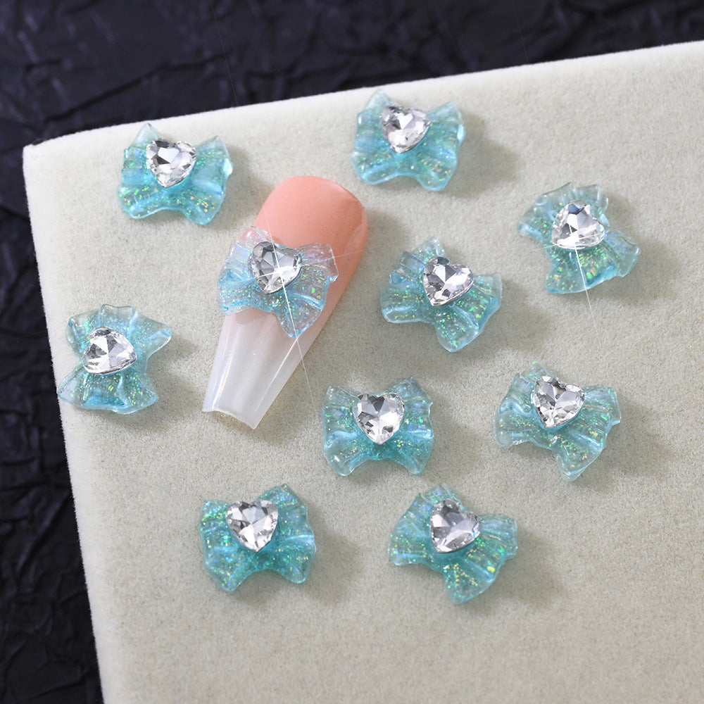 Dekorative Nagelkunst Rhinestone Charms