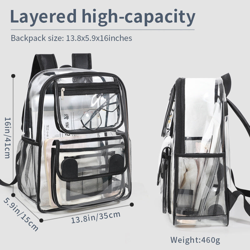 Transparenter Rucksack Brehn