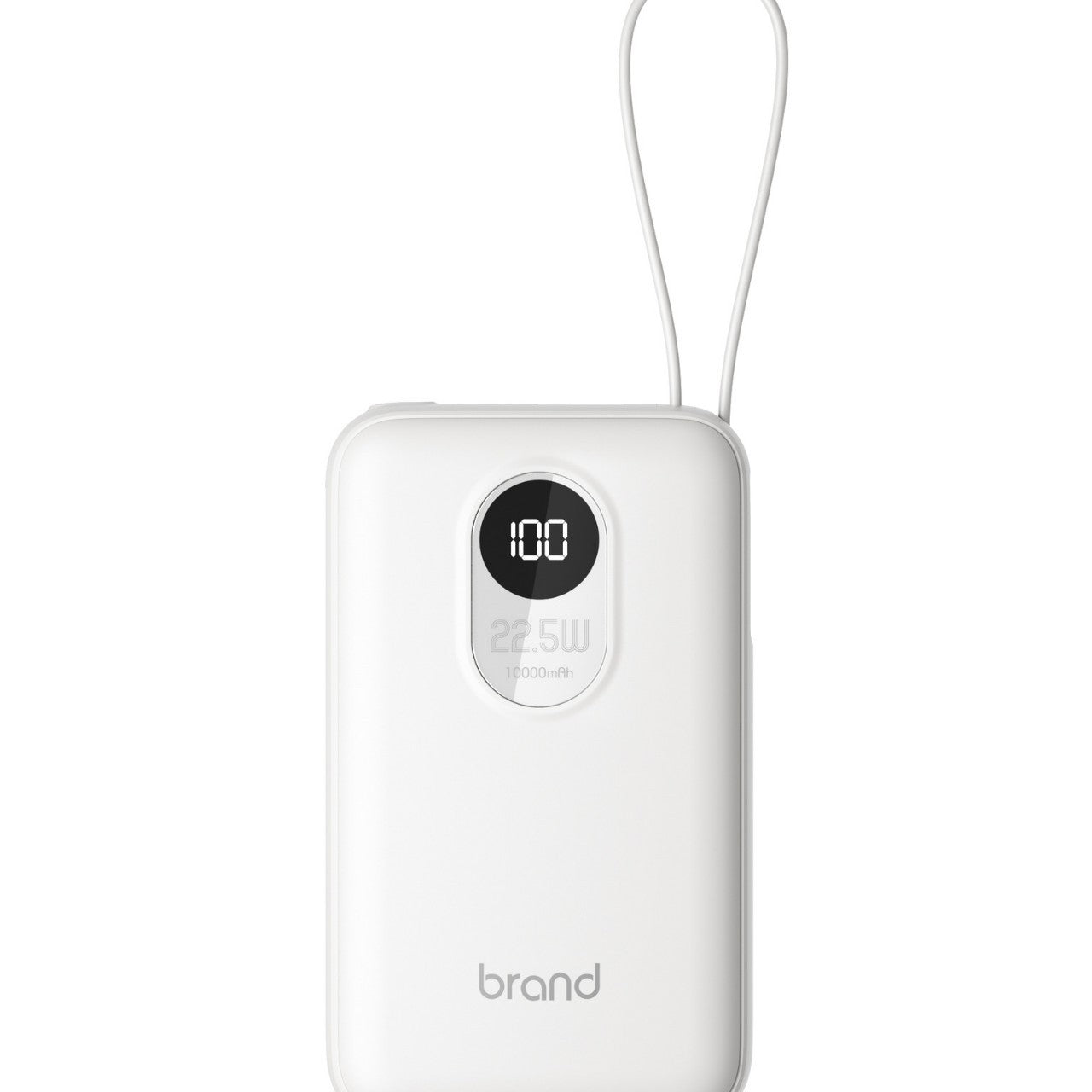 Tragbare Powerbank mit Digitaler Ladestandsanzeige und Intelligentem Ladeanschluss Brehn