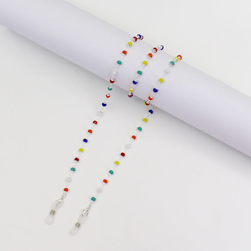 Stylische Perlen-Brillen-Kette Brehn