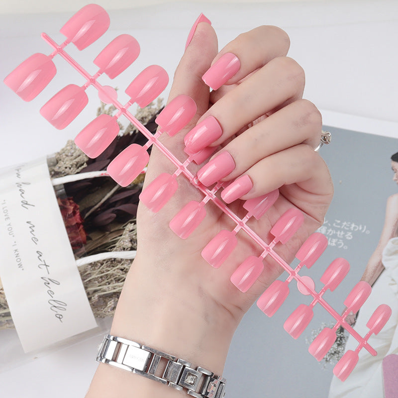 Natürliche glänzende Press-On-Nagelspitzen Brehn