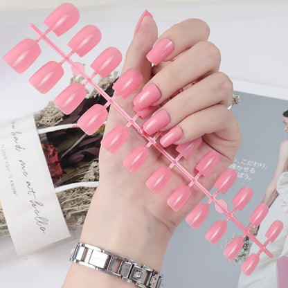 Natürliche glänzende Press-On-Nagelspitzen Brehn