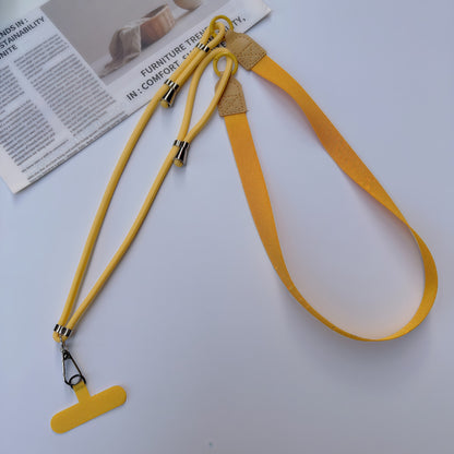 Multifunktionale verstellbare Halskette mit ID-Halter Brehn