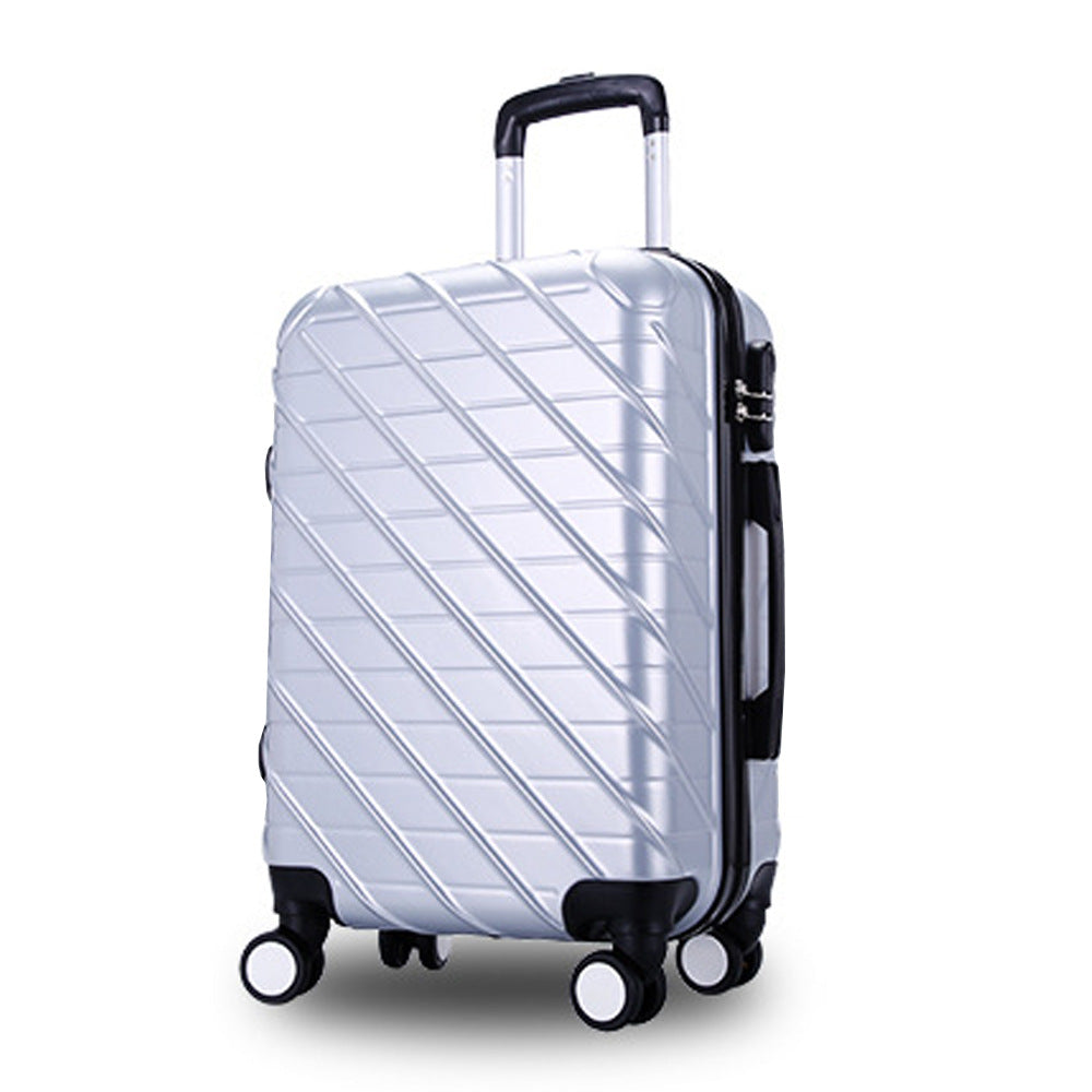 Unisex Kompakt Multifunktionaler Hartschalen-Trolley Koffer Brehn
