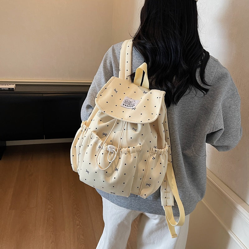 Verspielt Polka Dot Rucksack Brehn