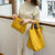 Elegante Geflochtene Handtasche mit Abnehmbarer Clutch Brehn