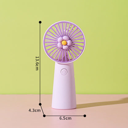 Blumen-Themen Handheld Kühlventilator Brehn