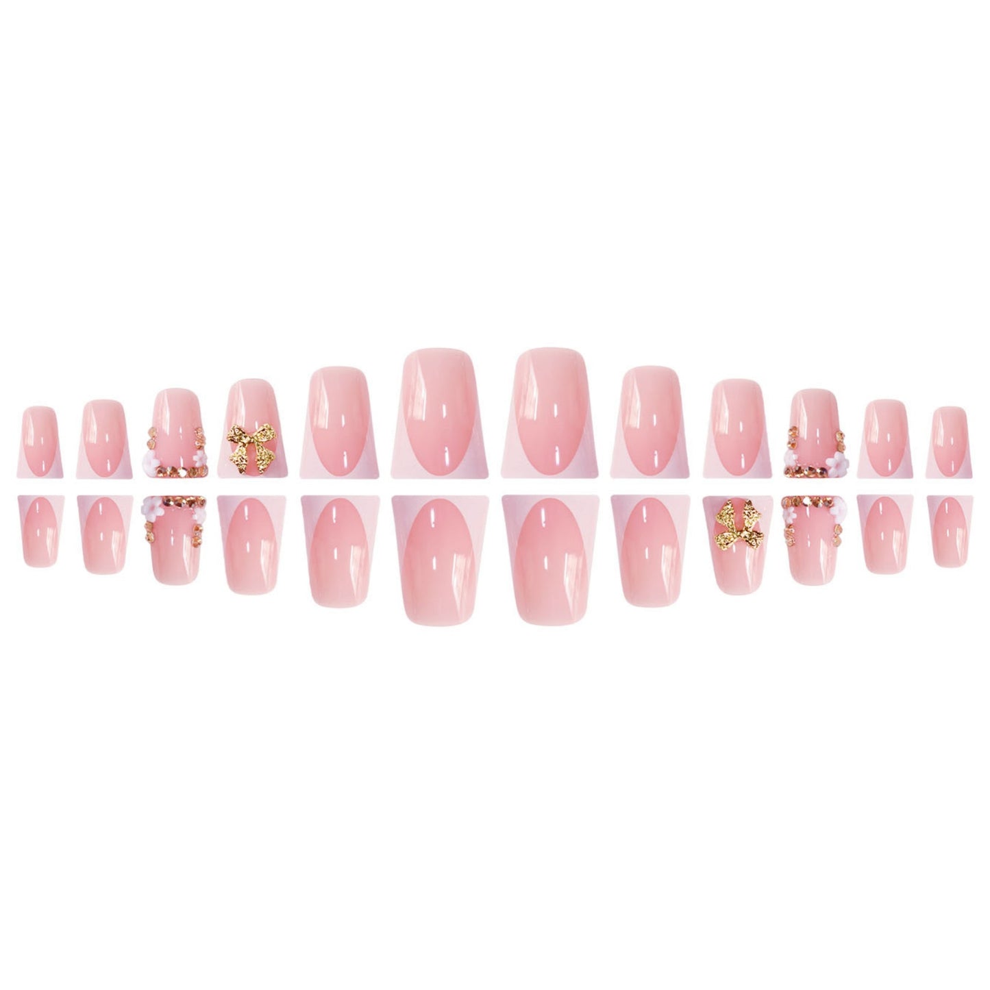Dekoratives Press-On Nagelkunst Set Brehn