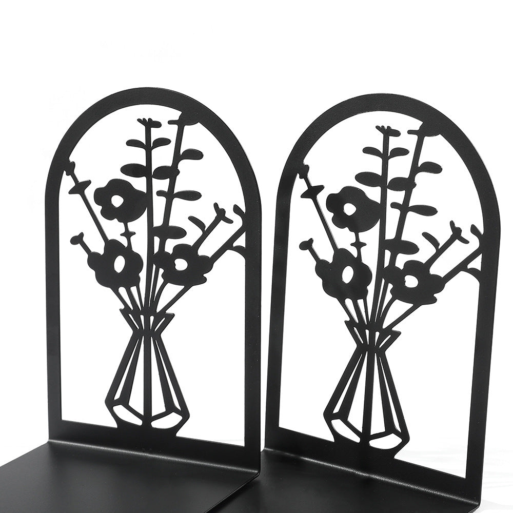 Blumen Design Buchstützen