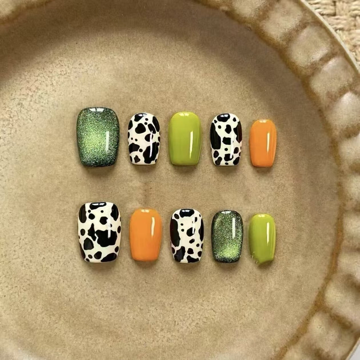 Dekorative Nagelkunst Aufkleber Brehn