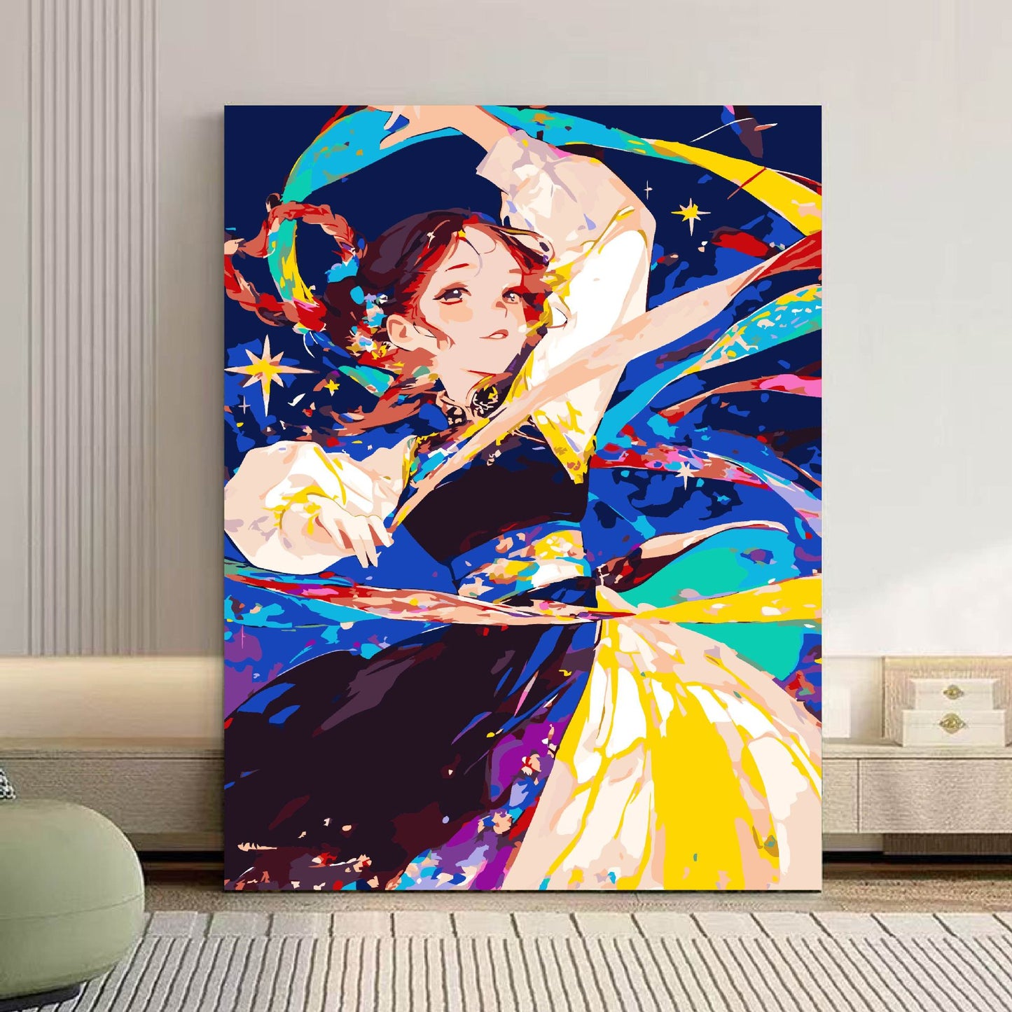 Illustrierte Fantasy Wandkunst Brehn