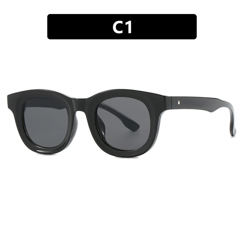 Damen trendige oversized Sonnenbrille mit markantem Design Brehn