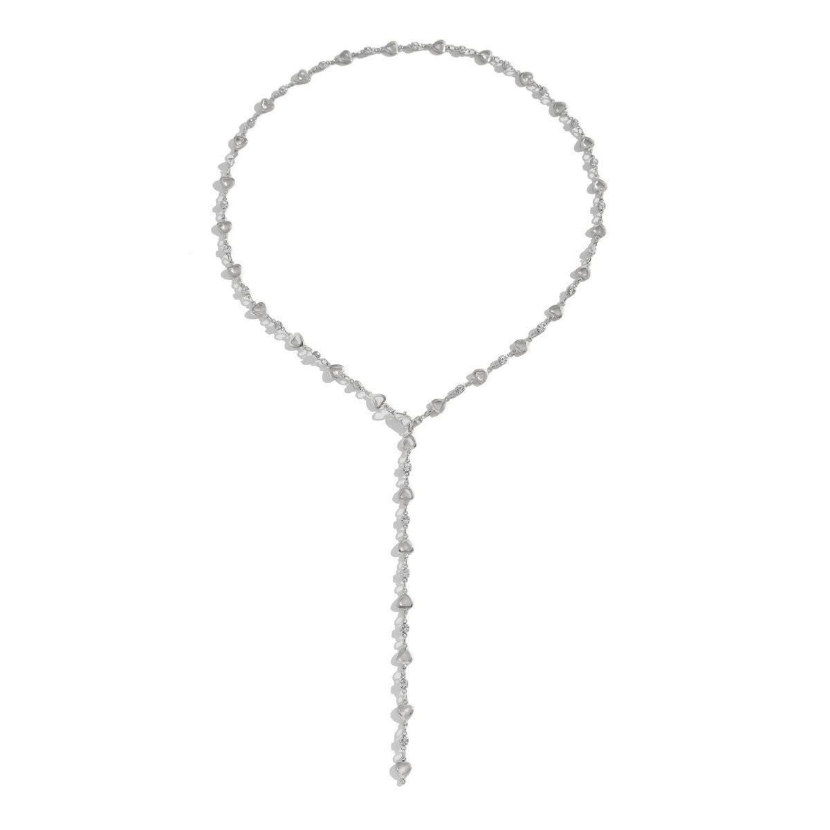 Herzförmiges Edelstein Choker Halskette Brehn