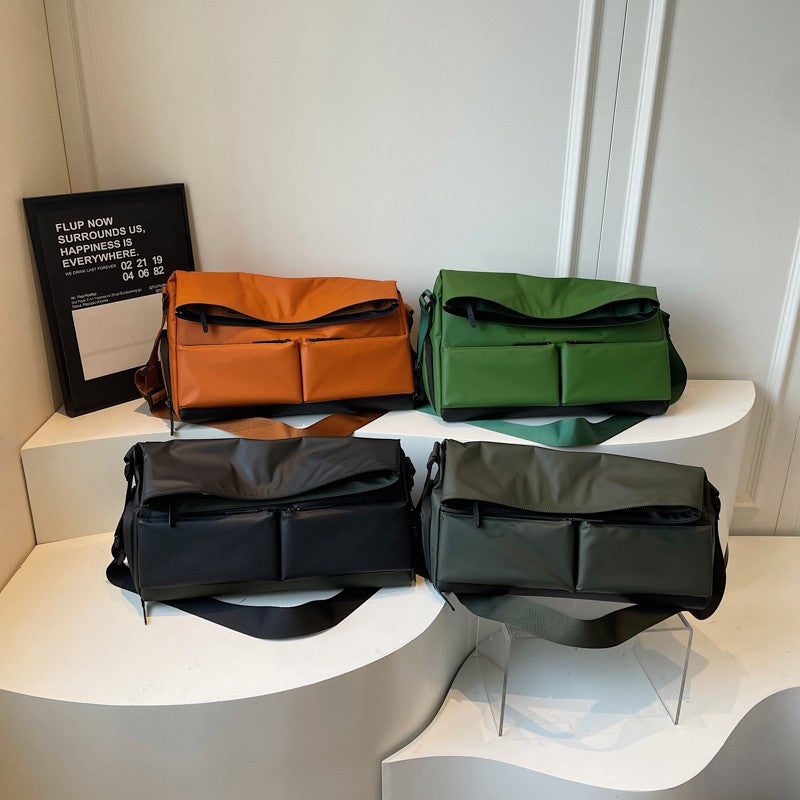 Multi-Pocket Wasserfester Messenger Bag Brehn