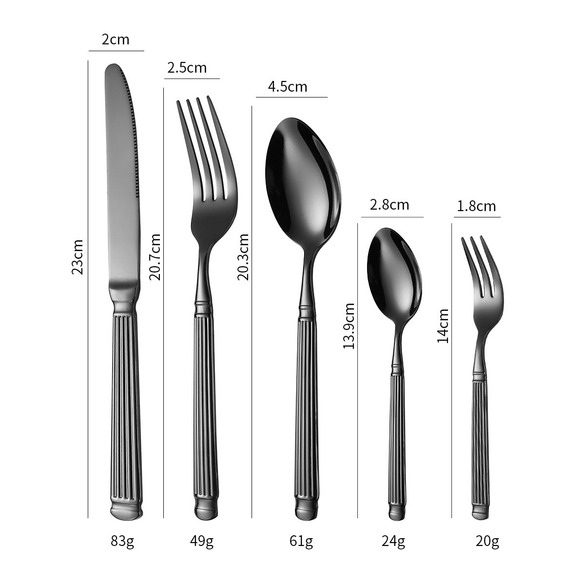 Eleganter Dessertlöffel mit Exklusivem Oberflächendesign Brehn