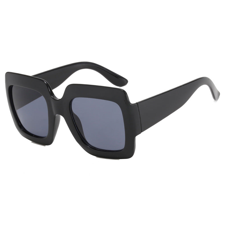 Damen oversized Sonnenbrille mit quadratischen Rahmen und UV-Schutz Brehn