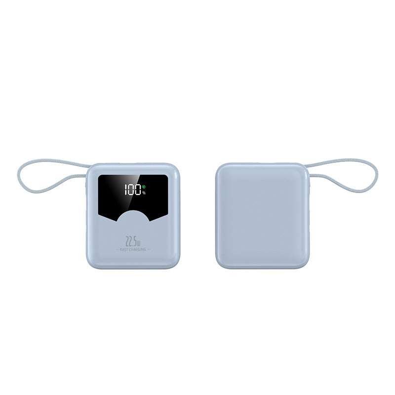 Tragbare Powerbank mit digitaler Ladeanzeige und Schnellladefunktion Brehn