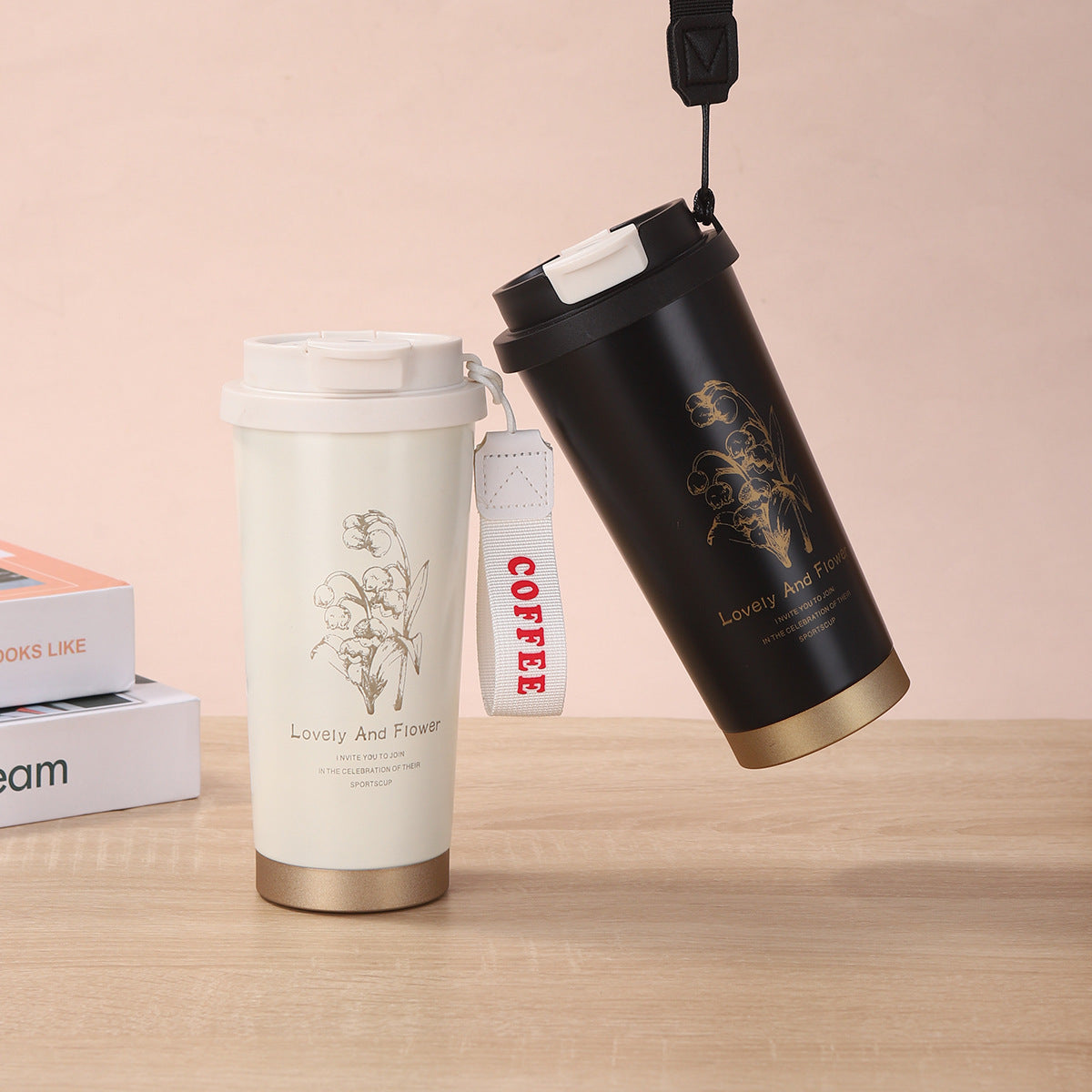 Damen eleganter und isolierter To-Go Trinkbecher Brehn