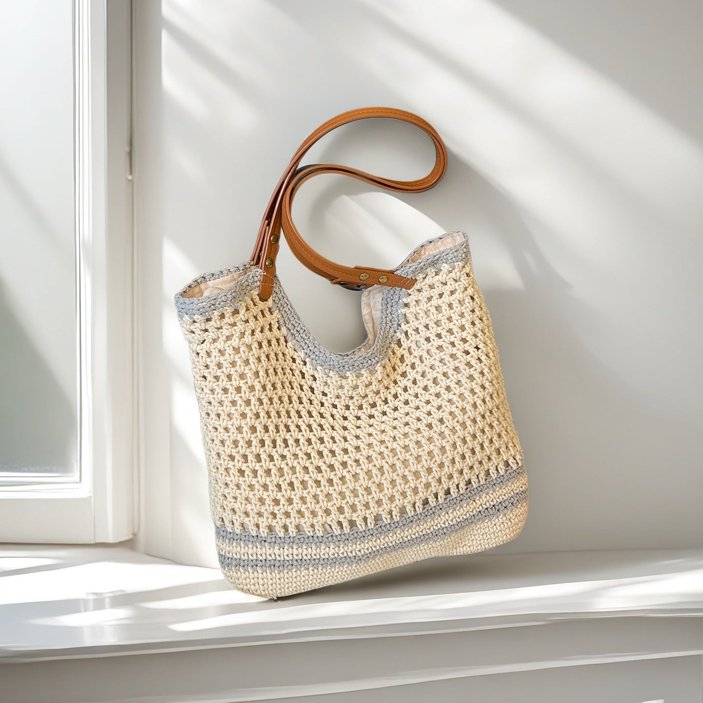 Großer Handgewebter Tasche Brehn