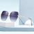 Damen Geometrische Designer Sonnenbrille Brehn