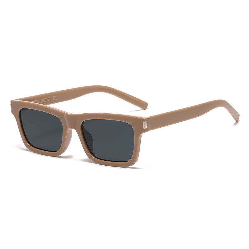 Damen elegante rechteckige Sonnenbrille mit polarisierten Gläsern Brehn