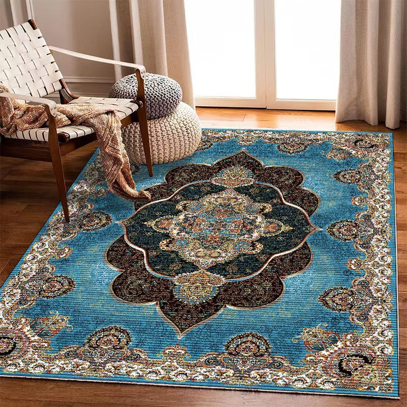 Vintage-inspirierter floraler Teppich