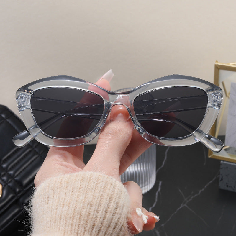 Damen Cat-Eye Sonnenbrille mit stylischem Leopardenmuster Brehn