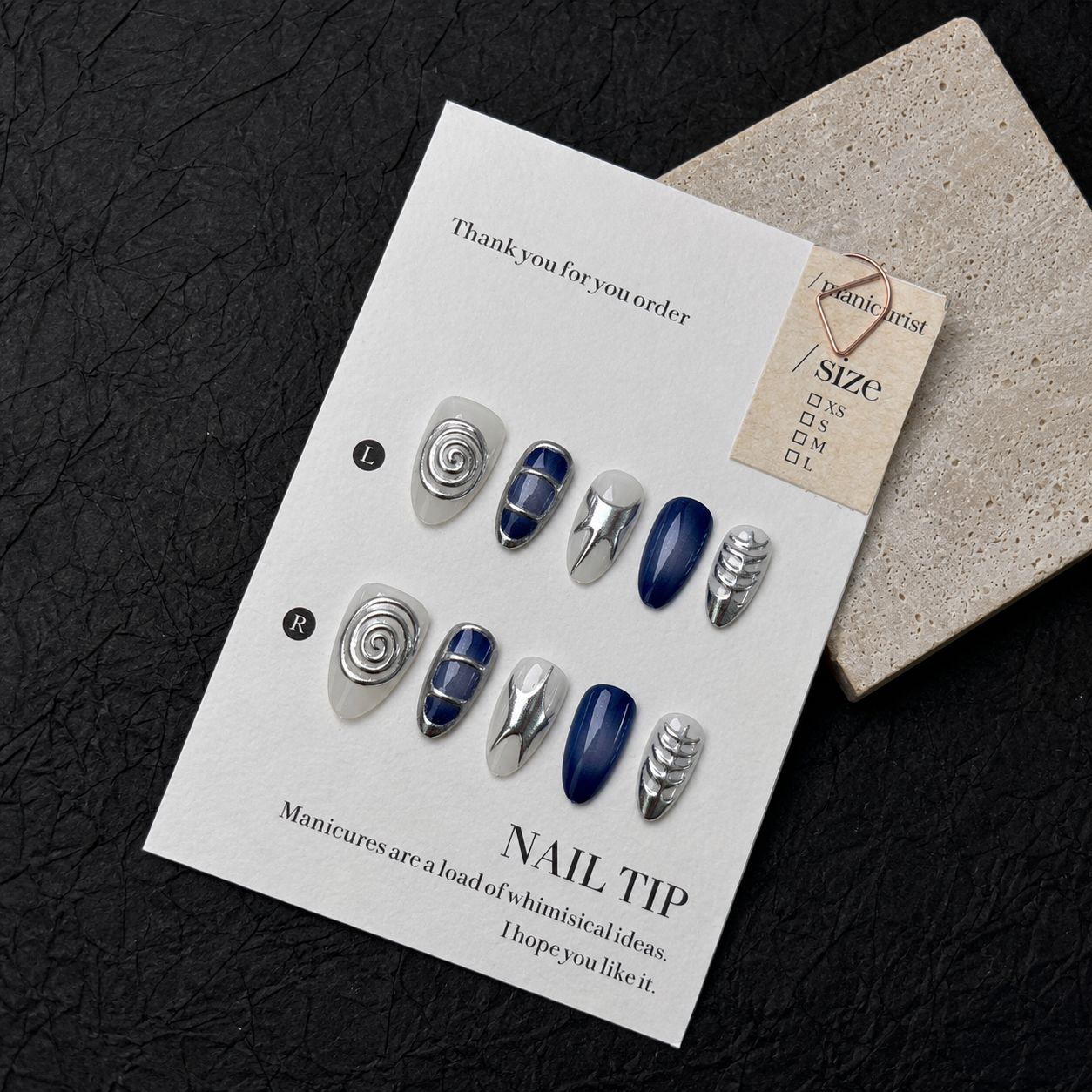 Premium Künstlerische Nagelspitzen Brehn