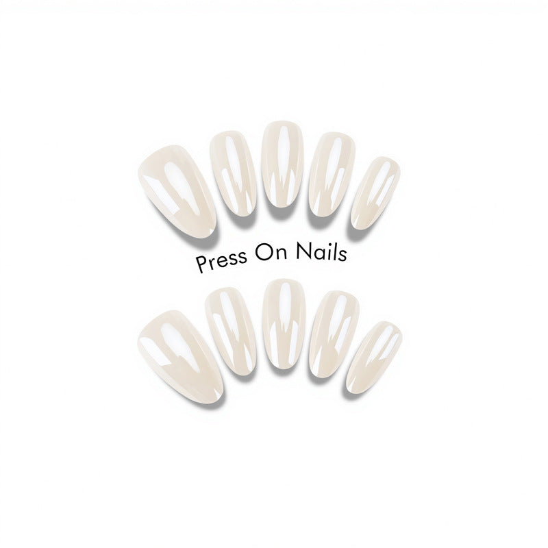 Premium Press-On Nail Set mit elegantem Coffin-Shape Brehn