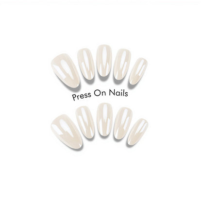 Premium Press-On Nail Set mit elegantem Coffin-Shape Brehn
