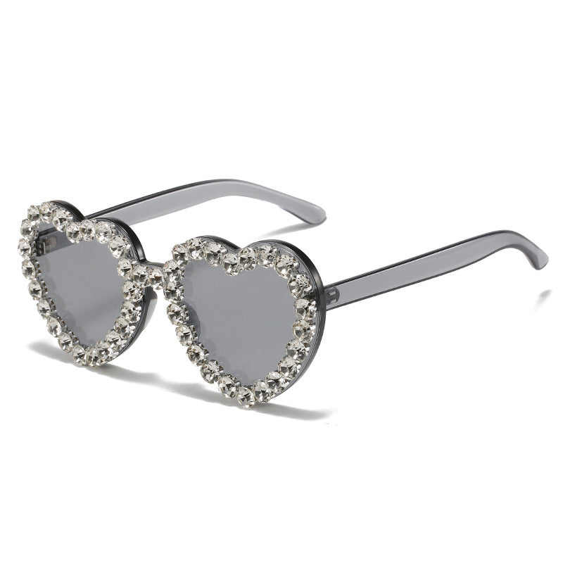 Herzförmige Glamour Sonnenbrille Brehn