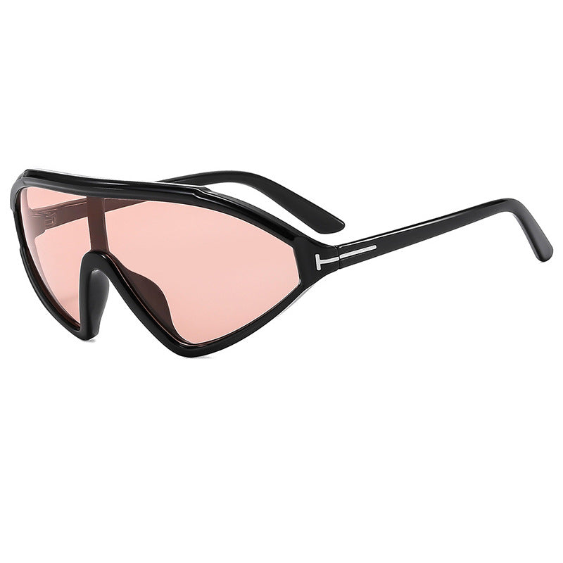 Damen Sport Sonnenbrille mit aerodynamischem Design und UV-Schutz Brehn