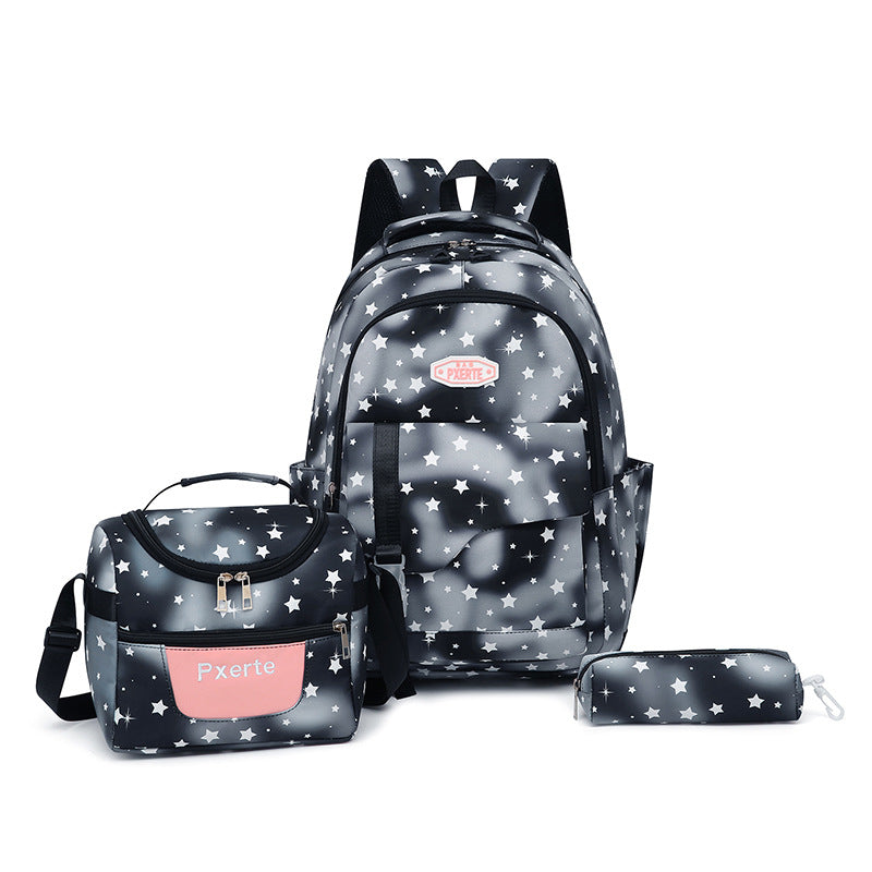 Sternenmuster Rucksack Set