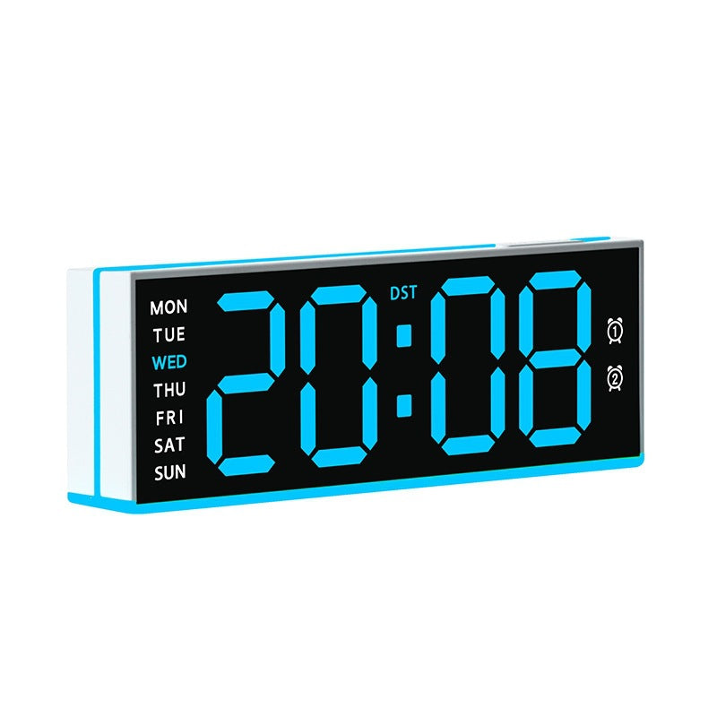 Digitaler Tischwecker mit Großem Led-Display und Dualer Alarmfunktion Brehn